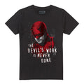 Black - Lifestyle - Daredevil Unisex Adult Born Again The Devil´s Work Is Never Done T-Shirt