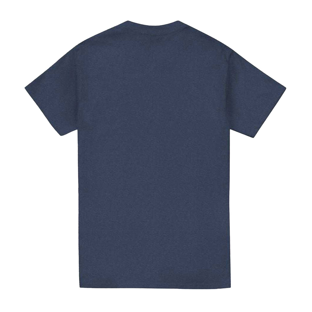 Heather Navy - Back - Peppa Pig Unisex Adult Girl Dad Daddy Pig Heather T-Shirt