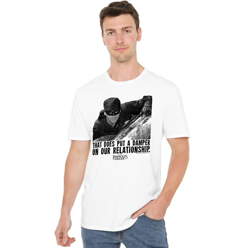 White - Back - The Princess Bride Unisex Adult Damper T-Shirt