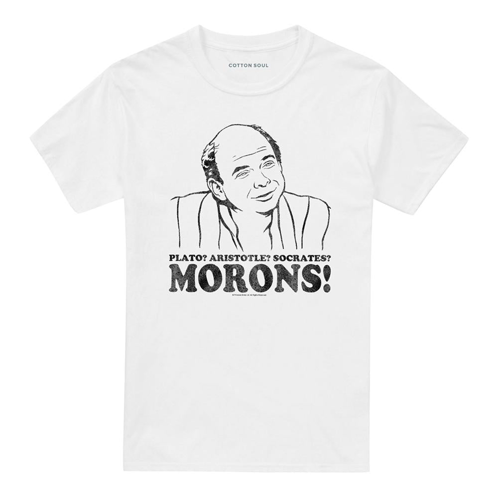 White - Front - The Princess Bride Unisex Adult Morons T-Shirt