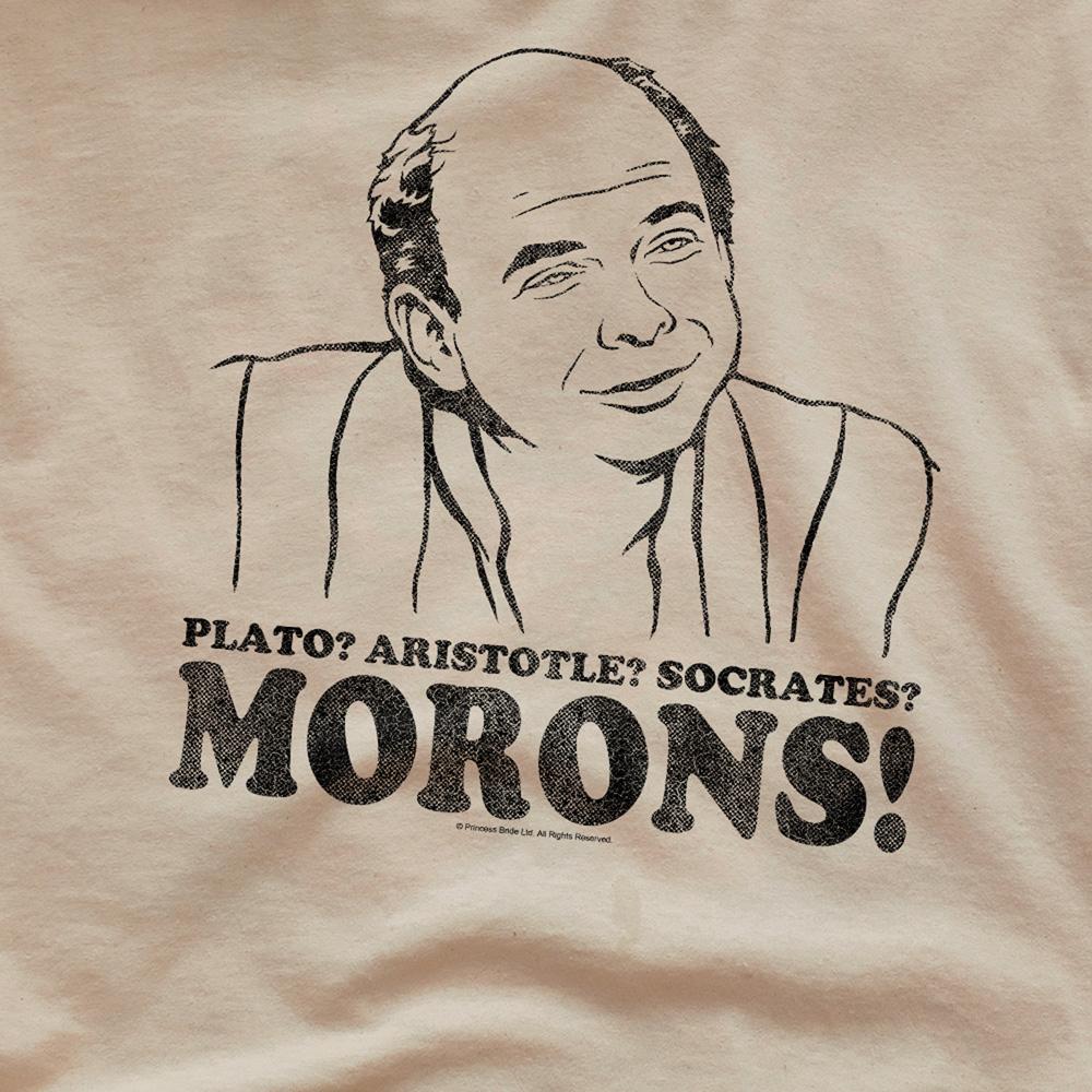 Sand - Side - The Princess Bride Unisex Adult Morons T-Shirt