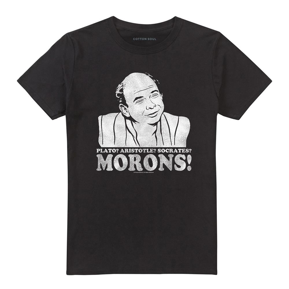 Black - Front - The Princess Bride Unisex Adult Morons T-Shirt