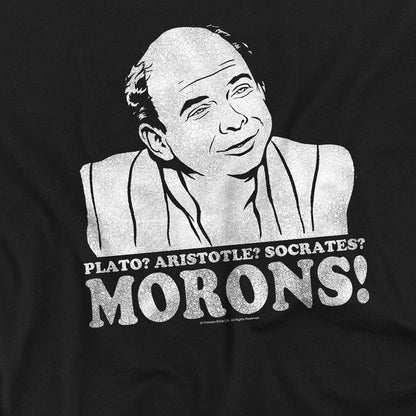 Black - Side - The Princess Bride Unisex Adult Morons T-Shirt
