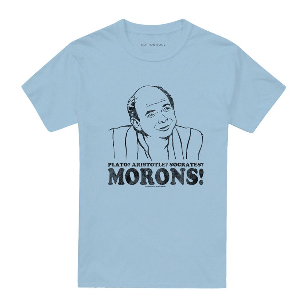 Light Blue - Front - The Princess Bride Unisex Adult Morons T-Shirt