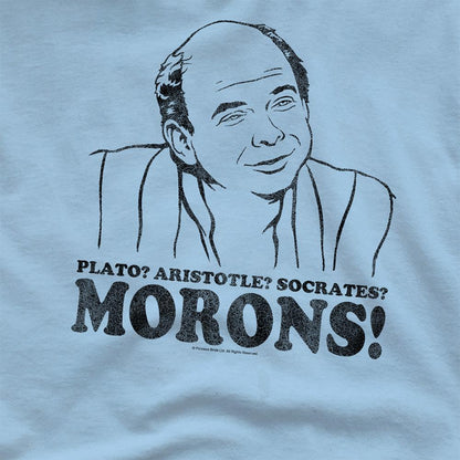 Light Blue - Side - The Princess Bride Unisex Adult Morons T-Shirt