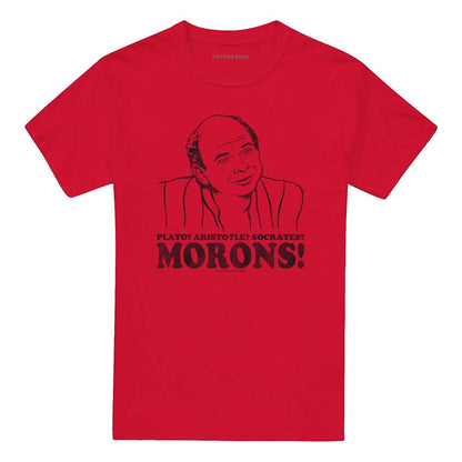 Red - Front - The Princess Bride Unisex Adult Morons T-Shirt