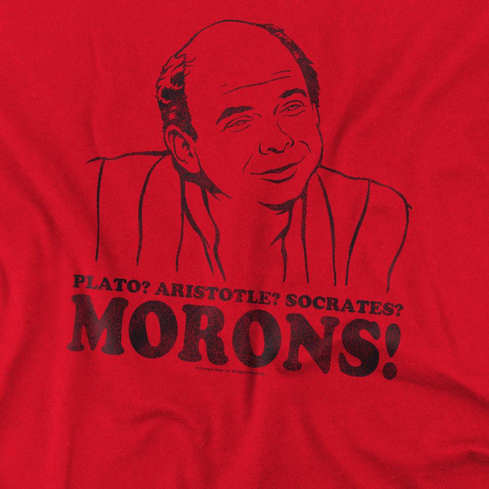 Red - Side - The Princess Bride Unisex Adult Morons T-Shirt