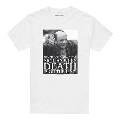 White - Front - The Princess Bride Unisex Adult Sicilian T-Shirt