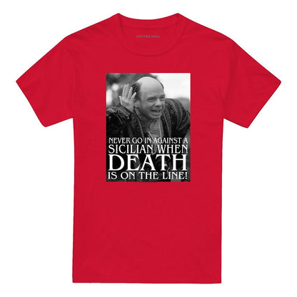 Red - Front - The Princess Bride Unisex Adult Sicilian T-Shirt
