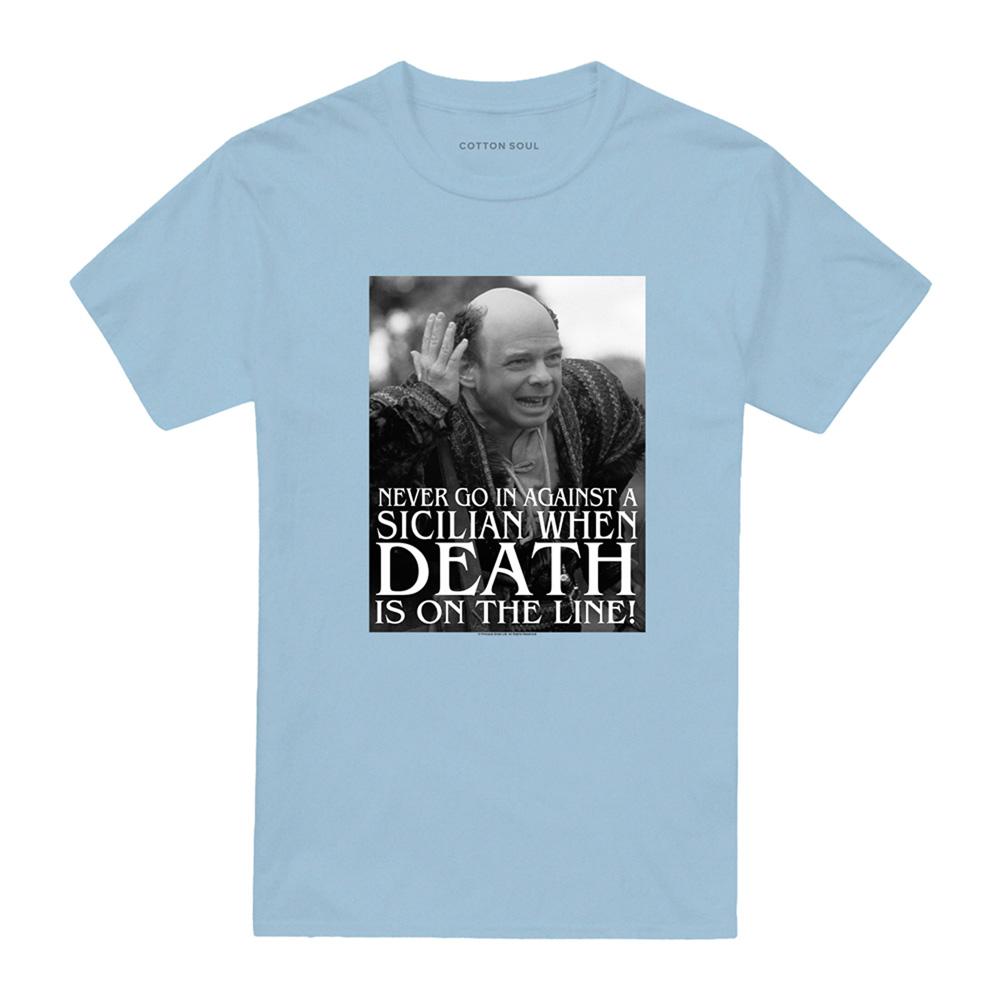 Light Blue - Front - The Princess Bride Unisex Adult Sicilian T-Shirt