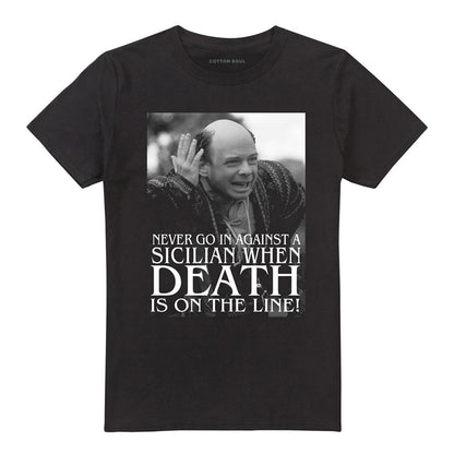 Black - Front - The Princess Bride Unisex Adult Sicilian T-Shirt