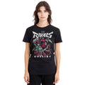 Black - Front - Marvel Rivals Womens-Ladies Duelist Avengers T-Shirt