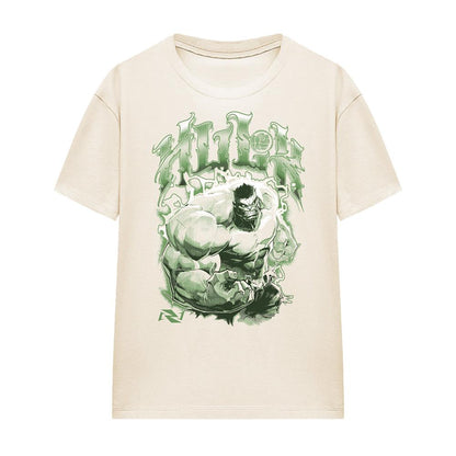 Natural - Lifestyle - Marvel Rivals Womens-Ladies Vanguard Hulk Monster T-Shirt