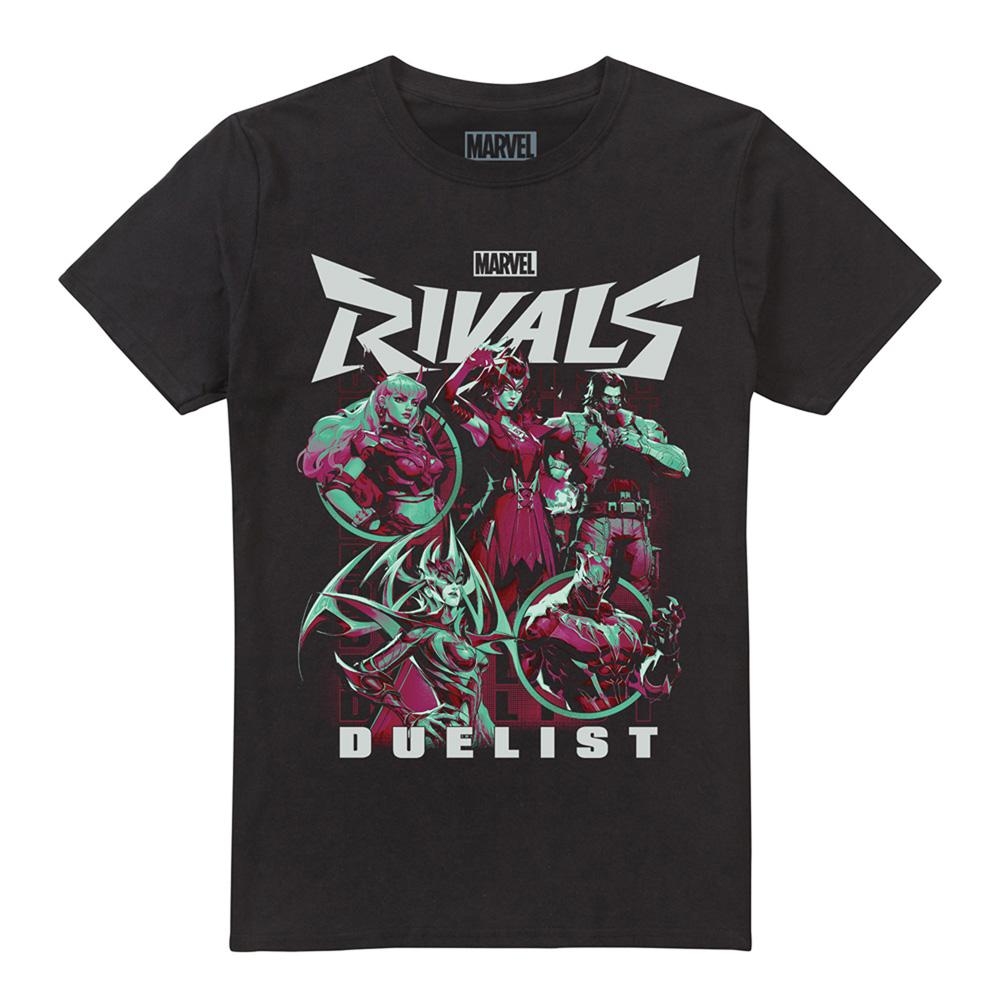 Black - Lifestyle - Marvel Rivals Unisex Adult Duelist T-Shirt
