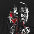 Black - Back - Daredevil Unisex Adult Born Again Kingpin Faces T-Shirt