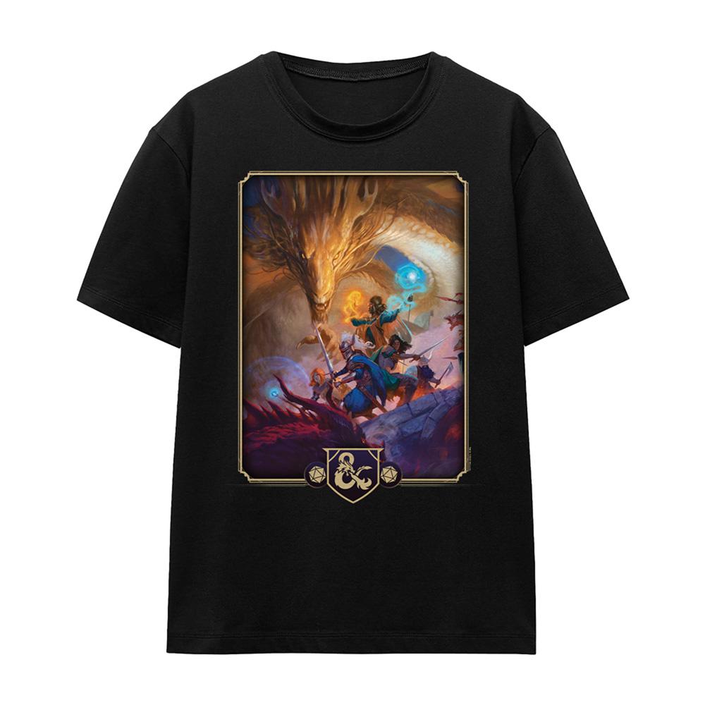 Black - Lifestyle - Dungeons & Dragons Womens-Ladies 2024 Players Handbook Cover T-Shirt