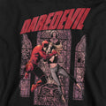 Black - Back - Daredevil Unisex Adult Born Again Punisher Graffiti Sweatshirt