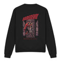 Black - Lifestyle - Daredevil Unisex Adult Born Again Punisher Graffiti Sweatshirt
