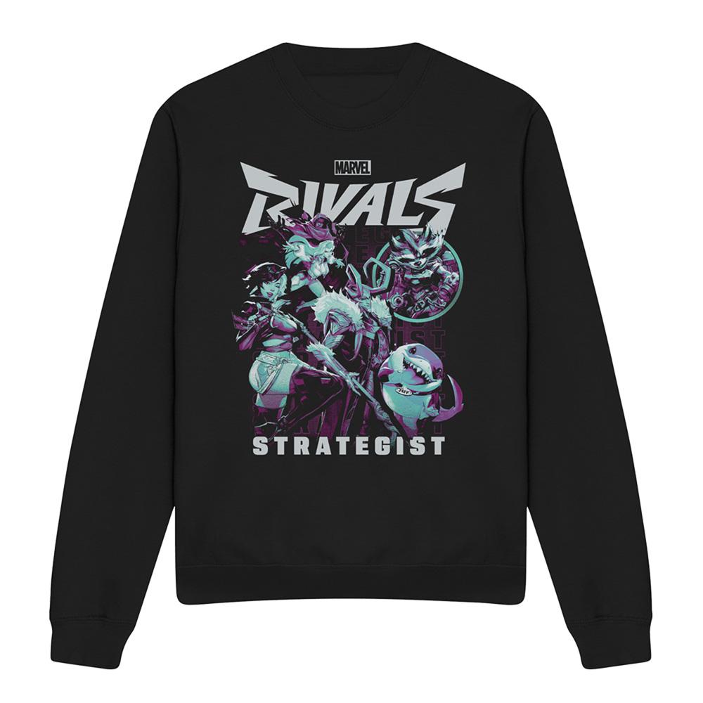 Black - Lifestyle - Marvel Rivals Unisex Adult Strategist Sweatshirt