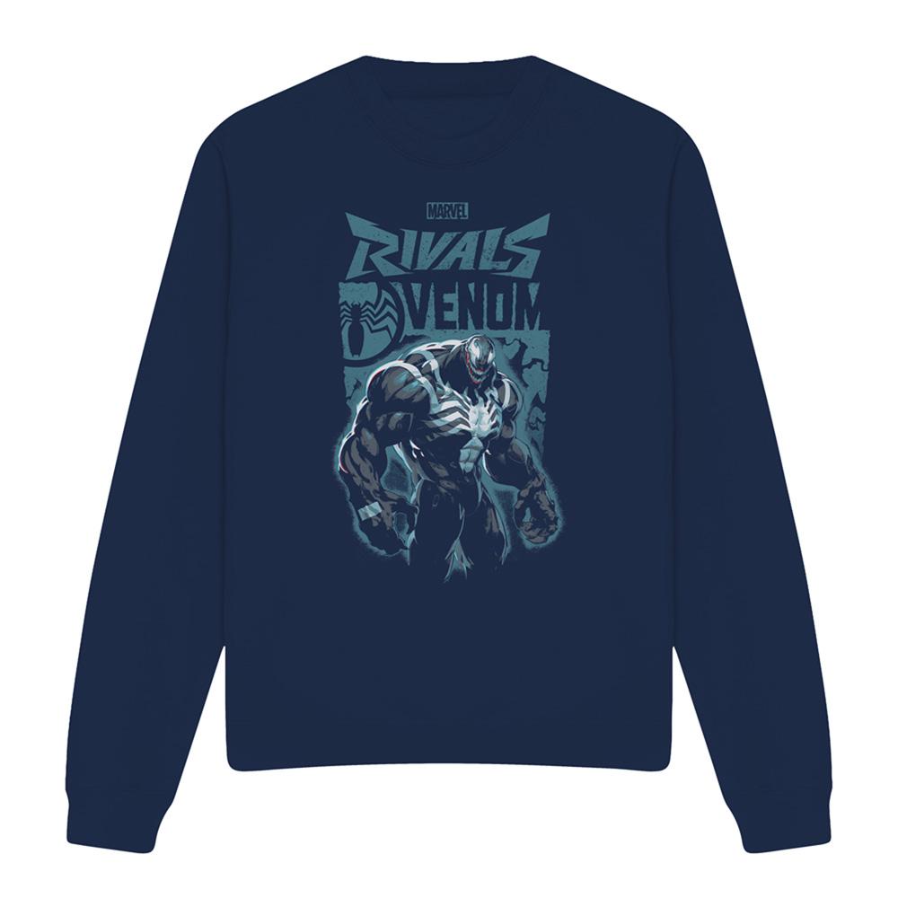 Navy - Lifestyle - Marvel Rivals Unisex Adult Vanguard Symbiote Venom Sweatshirt