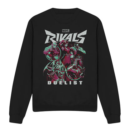 Black - Lifestyle - Marvel Rivals Unisex Adult Duelist Sweatshirt