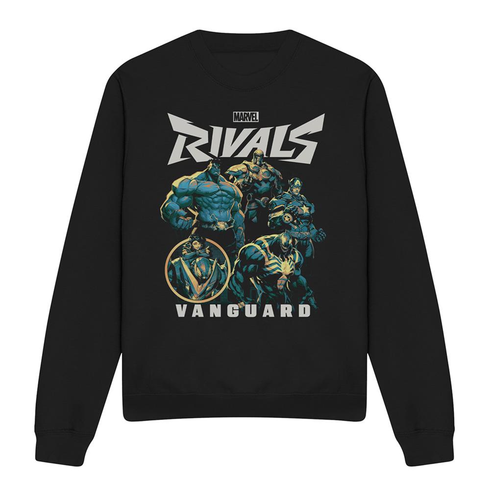Black - Lifestyle - Marvel Rivals Unisex Adult Vanguard Sweatshirt