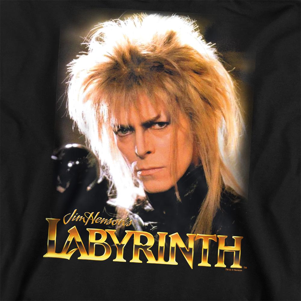 Black - Side - Labyrinth Unisex Adult Jareth The Goblin King Sweatshirt