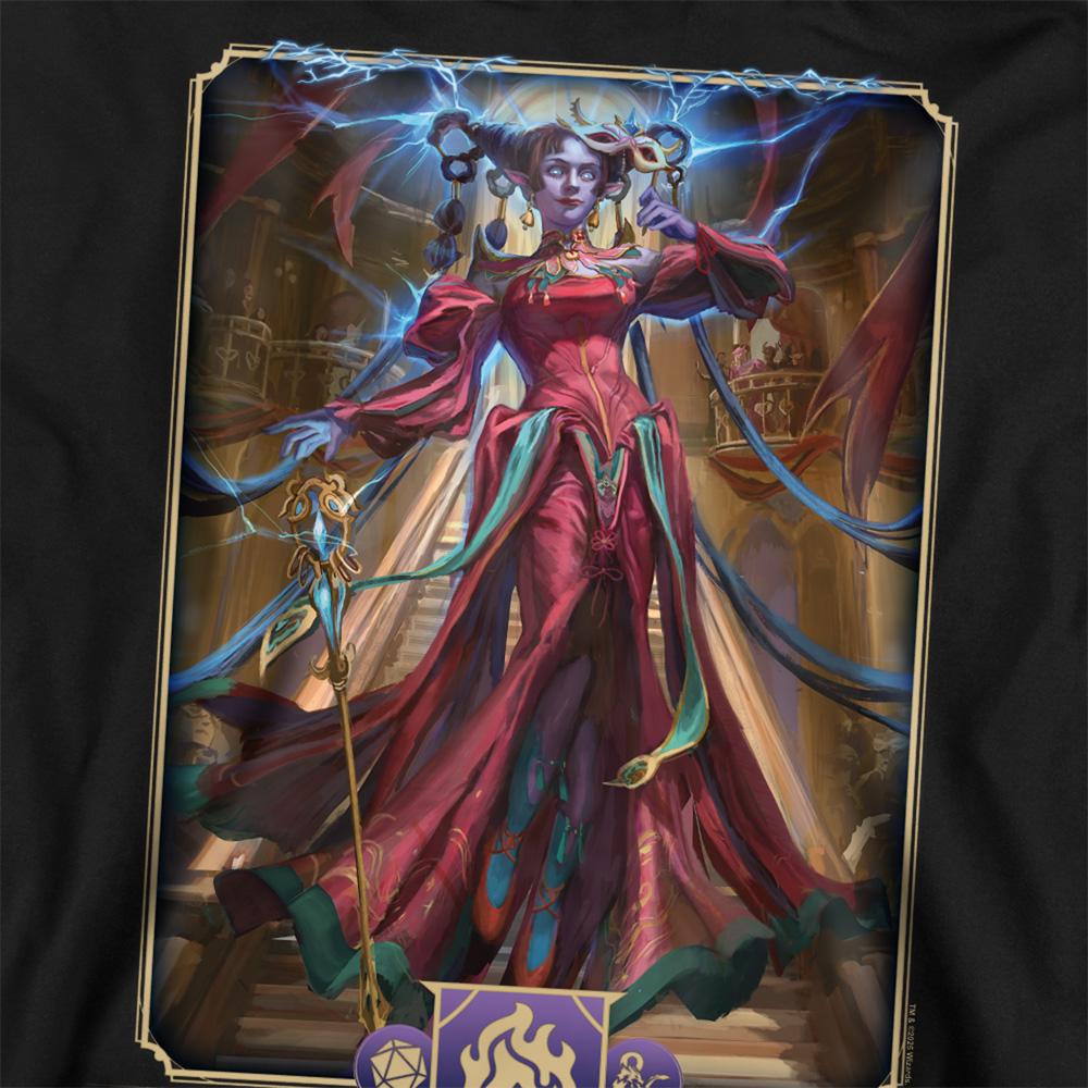 Black - Back - Dungeons & Dragons Unisex Adult 2024 Sorcerer Key Art Sweatshirt