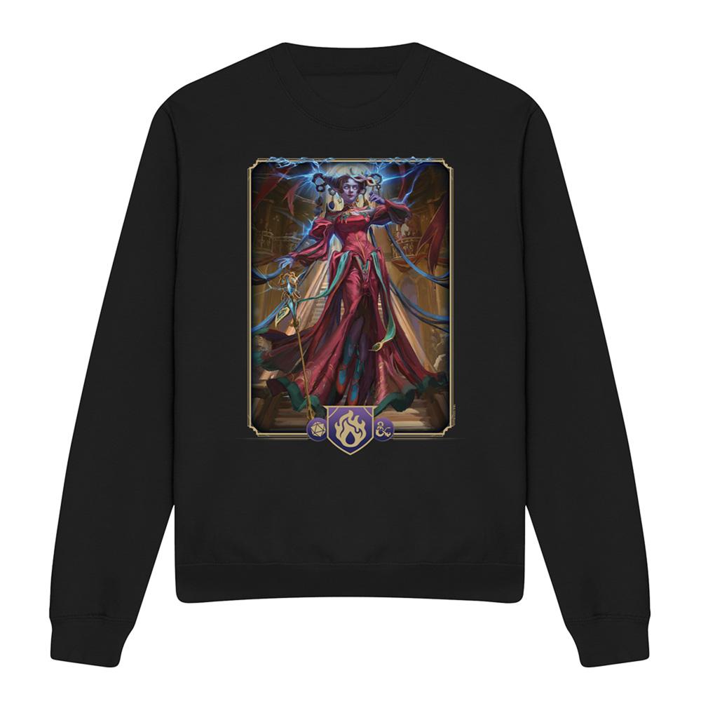 Black - Lifestyle - Dungeons & Dragons Unisex Adult 2024 Sorcerer Key Art Sweatshirt