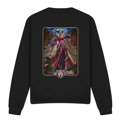 Black - Lifestyle - Dungeons & Dragons Unisex Adult 2024 Sorcerer Key Art Sweatshirt