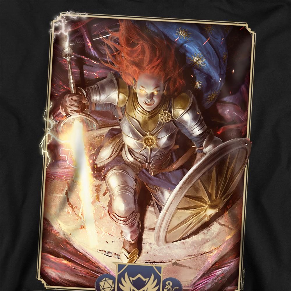 Black - Back - Dungeons & Dragons Unisex Adult 2024 Paladin Key Art Sweatshirt