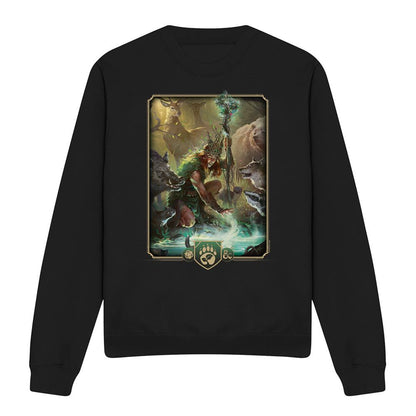 Black - Lifestyle - Dungeons & Dragons Unisex Adult 2024 Druid Key Art Sweatshirt