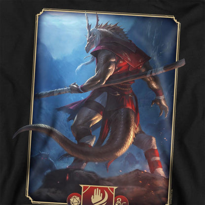 Black - Back - Dungeons & Dragons Unisex Adult 2024 Monk Key Art Sweatshirt