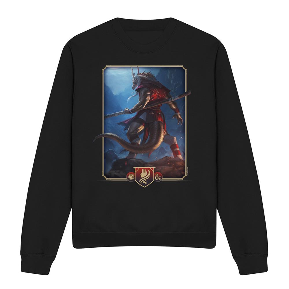 Black - Lifestyle - Dungeons & Dragons Unisex Adult 2024 Monk Key Art Sweatshirt