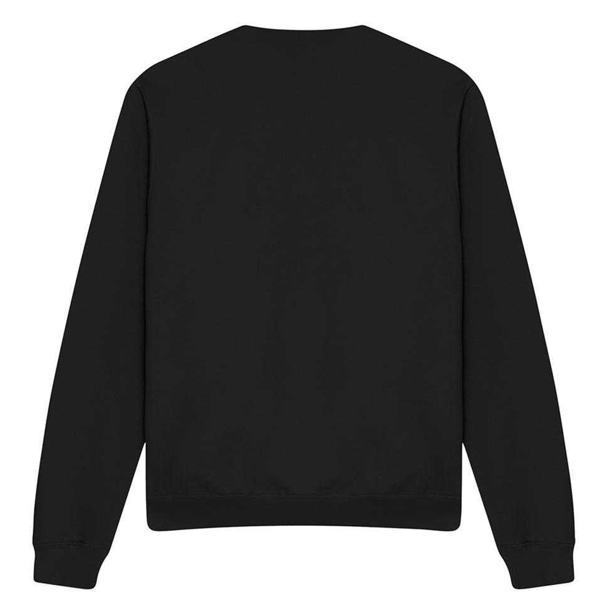Black - Back - Stranger Things 4 Unisex Adult Jim Hopper Homage Sweatshirt