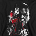 Black - Back - Daredevil Unisex Adult Born Again The Devil Kingpin Faces Sweatshirt