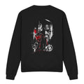 Black - Lifestyle - Daredevil Unisex Adult Born Again The Devil Kingpin Faces Sweatshirt
