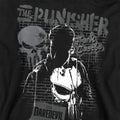 Black - Back - Daredevil Unisex Adult Born Again Punisher Graffiti Sweatshirt