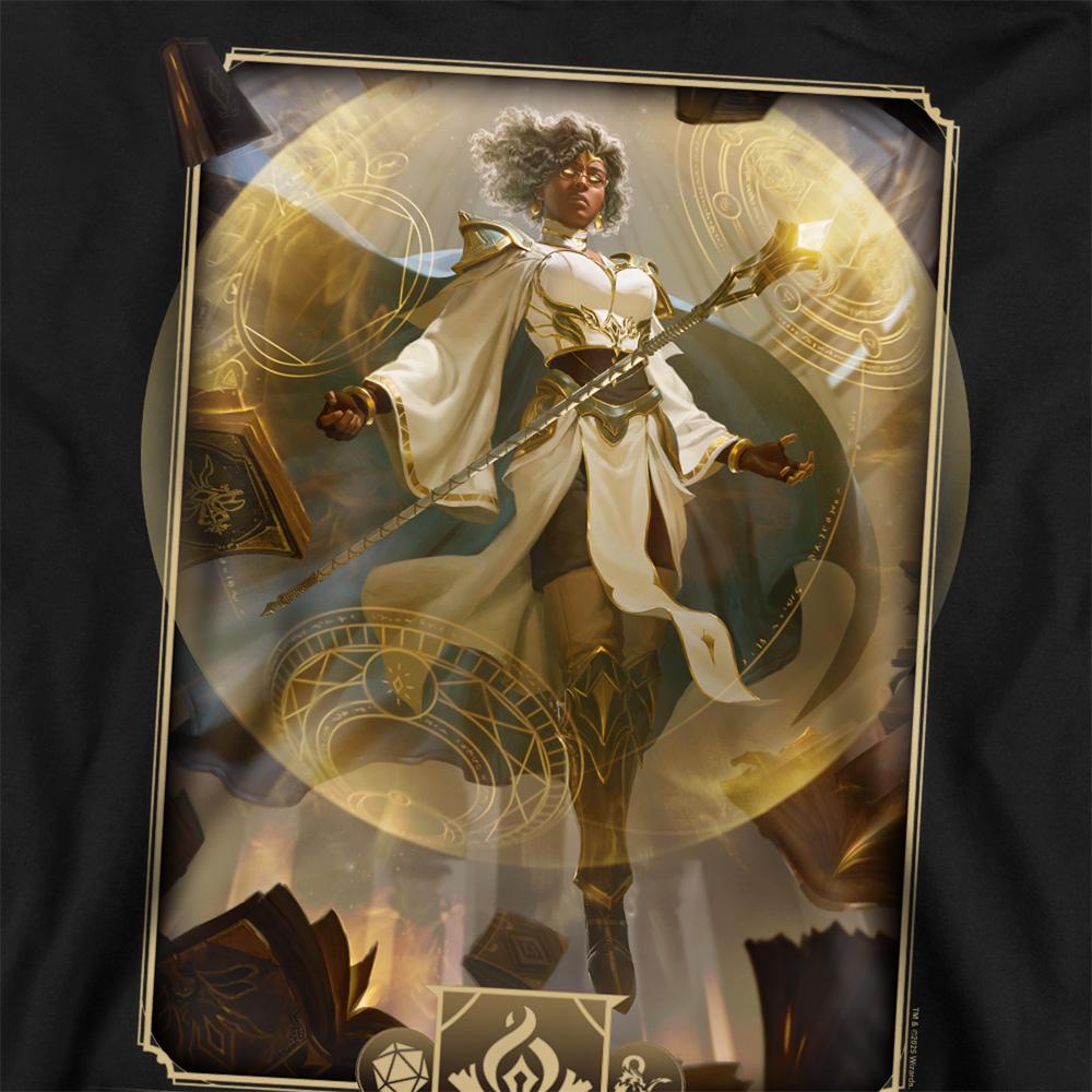 Black - Back - Dungeons & Dragons Unisex Adult 2024 Wizard Key Art Sweatshirt