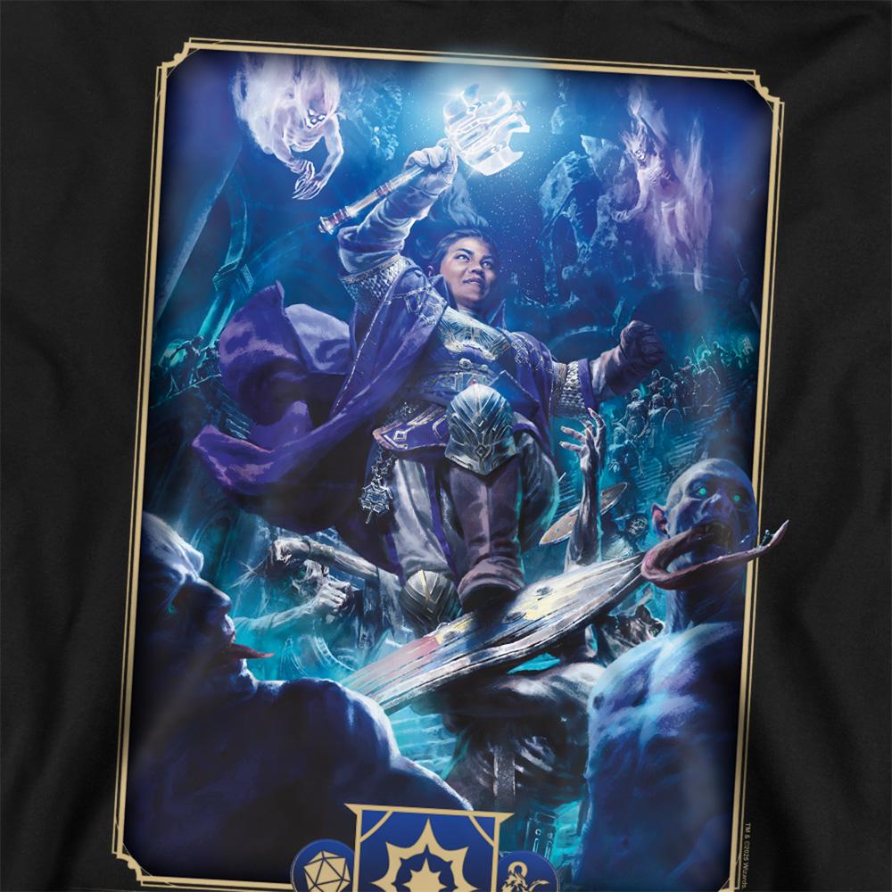 Black - Back - Dungeons & Dragons Unisex Adult 2024 Cleric Key Art Sweatshirt