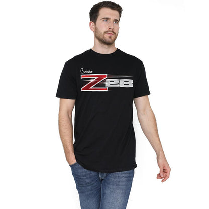 Black - Back - Chevrolet Unisex Adult Z28 Logo T-Shirt