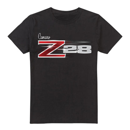 Black - Front - Chevrolet Unisex Adult Z28 Logo T-Shirt