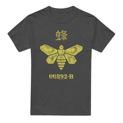 Charcoal - Front - Breaking Bad Unisex Adult Barrel Bee T-Shirt