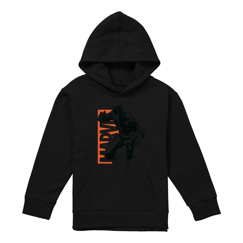 Navy - Lifestyle - Black Panther Childrens-Kids Jump Pull Over Hoodie