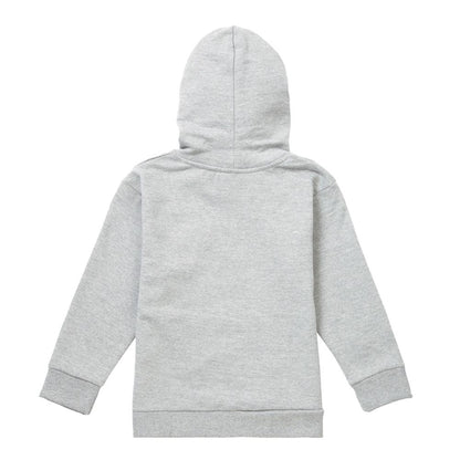 Athletic Heather - Side - Frozen Childrens-Kids Logo Heather Pullover Hoodie