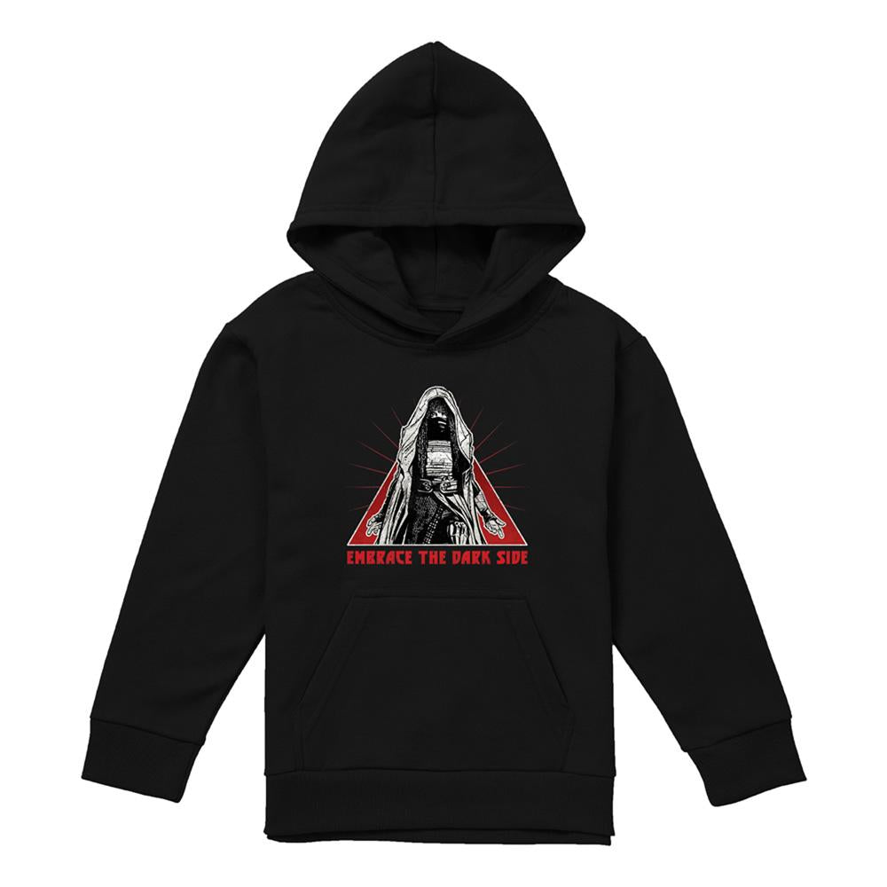 Black - Lifestyle - Star Wars: The Acolyte Childrens-Kids Embrace The Dark Side Of The Force Hoodie