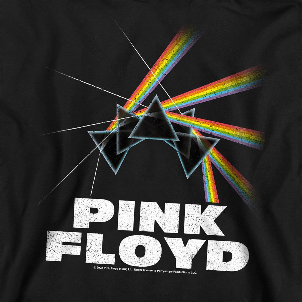 Athletic Heather - Back - Pink Floyd Childrens-Kids Dark Side Of The Moon Table Prism Heather Hoodie
