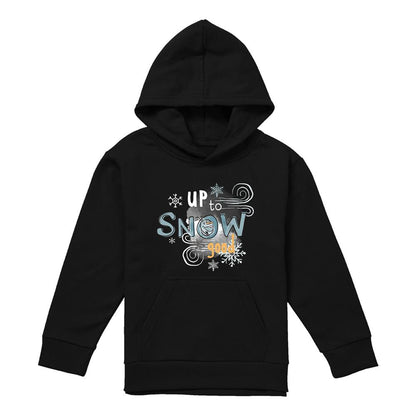 Black - Front - Frozen Childrens-Kids Is Up To Snow Good Olaf Pullover Hoodie
