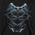 Navy - Back - Black Panther Childrens-Kids Costume Pull Over Hoodie