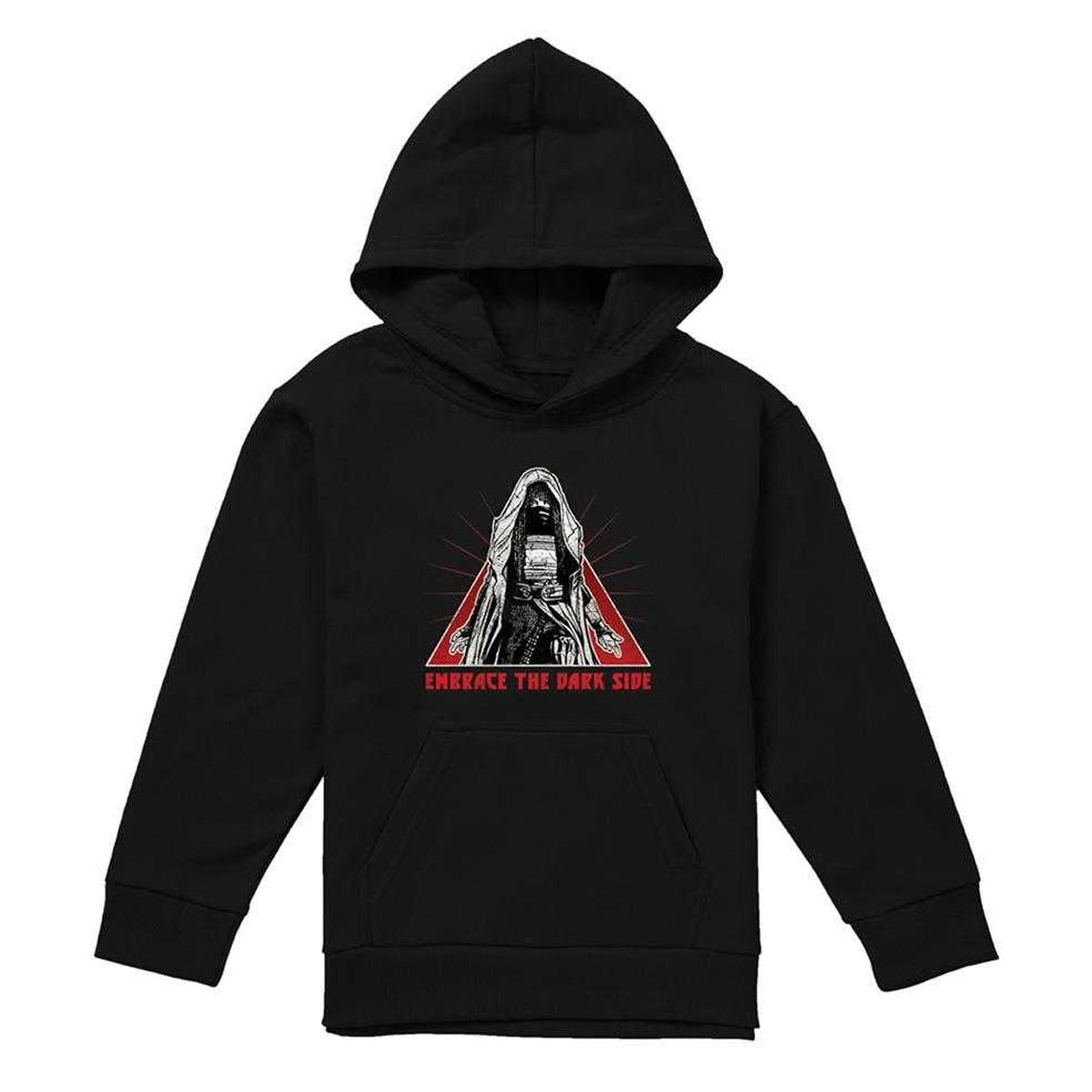 Athletic Heather - Front - Star Wars: The Acolyte Childrens-Kids Embrace The Dark Side Of The Force Heather Hoodie